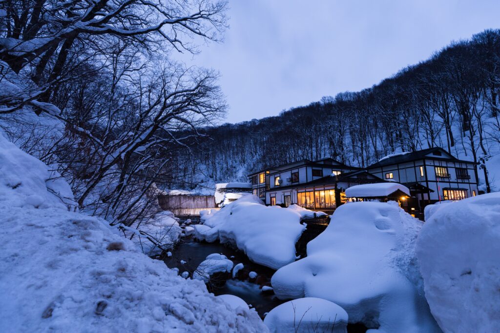 japan in winter