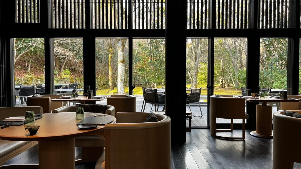 aman kyoto dining room