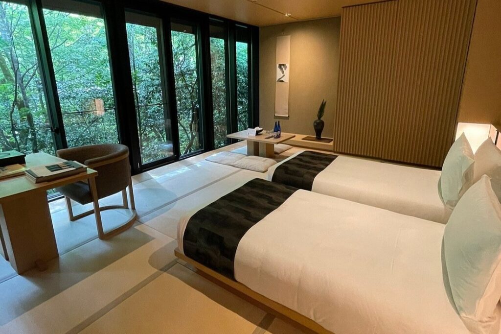 aman kyoto bedroom