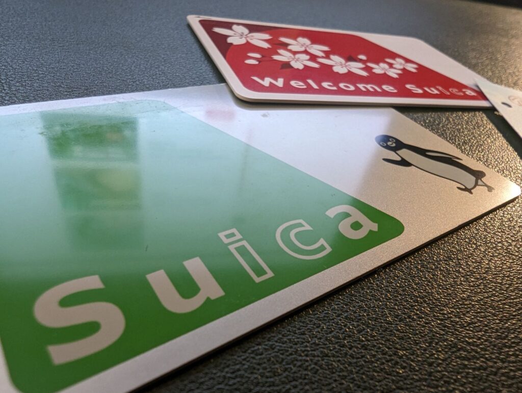 Suica & Welcome SUICA IC Cards