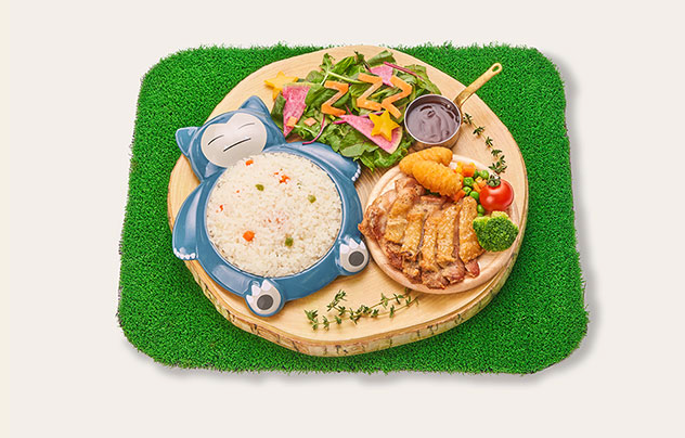 pokemon cafe lunch