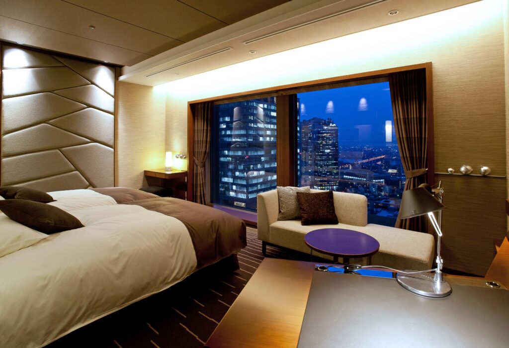 solo traveller hotel room in Japan