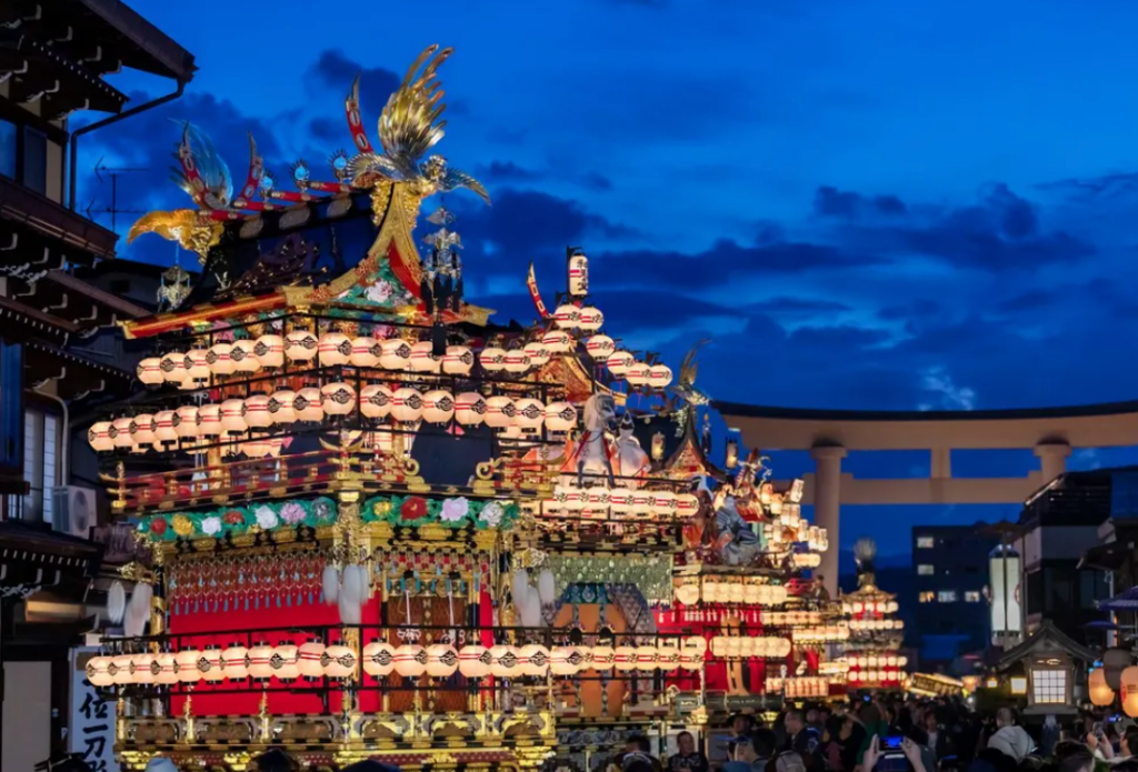 takayama night matsuri