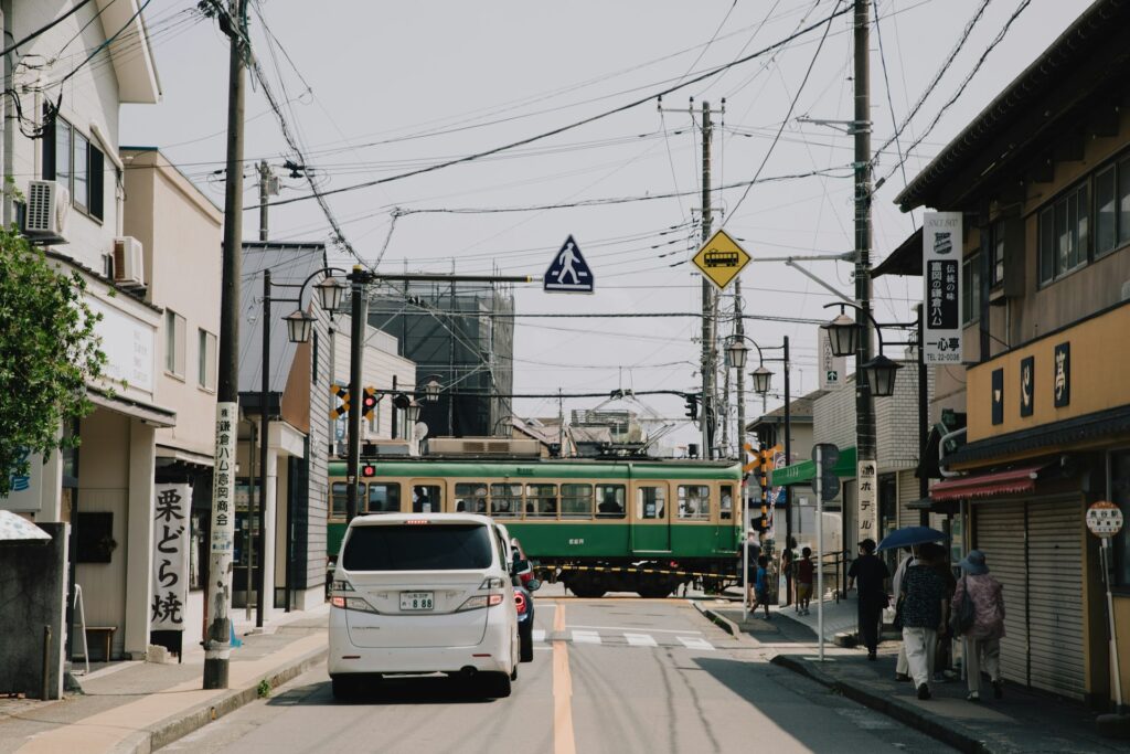 day trip to kamakura from tokyo - urban view