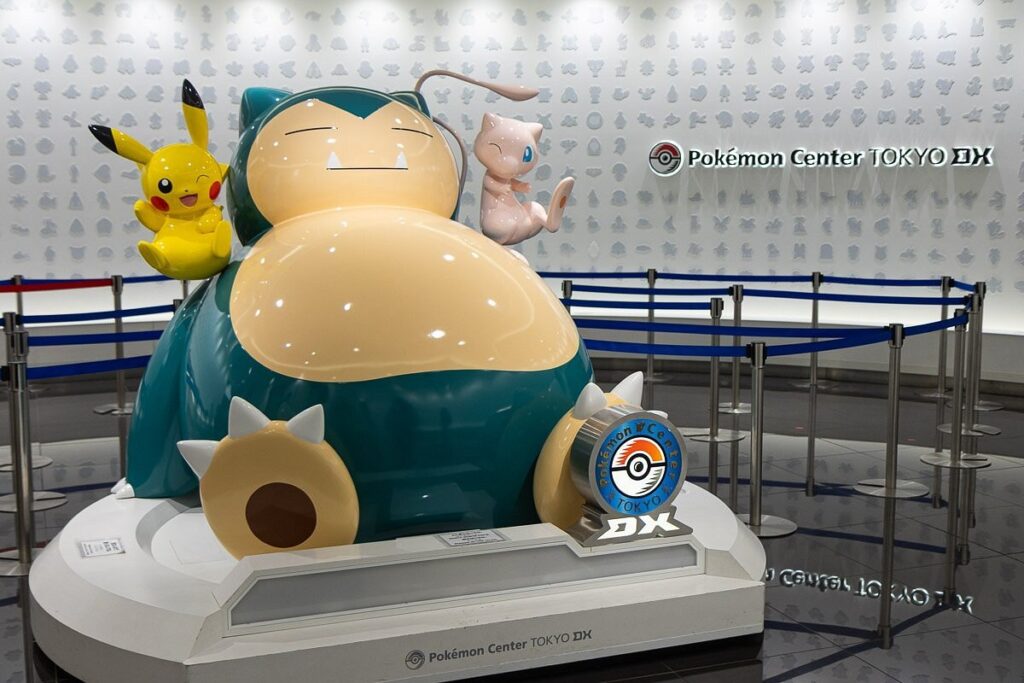 Pokemon Cafe and Pokemon Center Tokyo DX