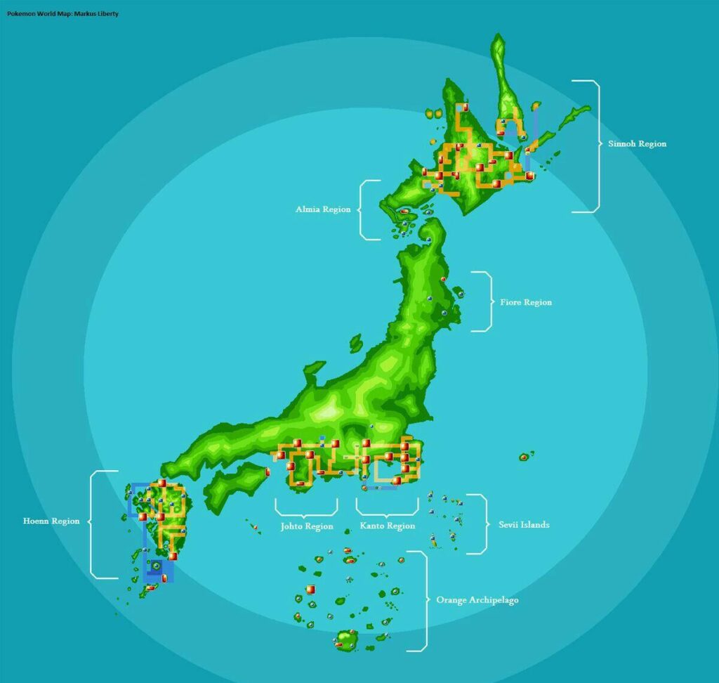 real life location in japan that inspired pokemon