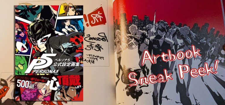 Persona 5 Artbook Official Design Works – Review & Sneak Peek