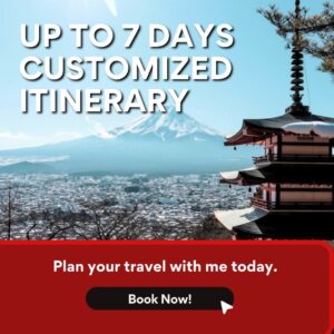 Personalized Japan Travel Plan up to 7 days